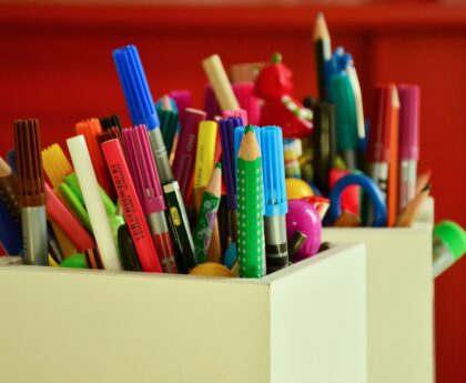 Kolorowe długopisy żelowe